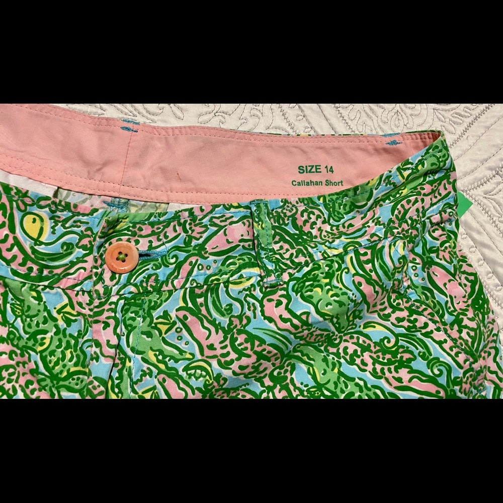 Lilly Pulitzer Callahan short size 14